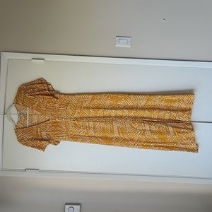 Pattern Boho Maxi Sun Dress